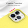 iPhone 14 Starry Series Shockproof Straw Material + TPU Protective Phone Case  - Yellow