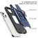 iPhone 14 Magnetic Armor TPU + PC Ring Holder Phone Case  - Blue