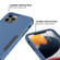 iPhone 14 Commuter Shockproof TPU + PC Phone Case  - Royal Blue+Black