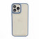 iPhone 14 Pro Max Macaron High Transparent PC Phone Case - Blue