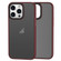 iPhone 14 Pro Max Brilliant Series Micro-frosted Anti-fingerprint PC Phone Case - Purplish Red