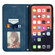 iPhone 14 Pro Max Retro Skin Feel Magnetic Flip Leather Phone Case - Blue