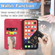 iPhone 14 Pro Max Retro Skin Feel Magnetic Flip Leather Phone Case - Red