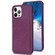 iPhone 14 Pro Max BF28 Frosted Card Bag Phone Case with Holder - Dark Purple