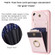 iPhone 14 Pro Max BF29 Organ Card Bag Ring Holder Phone Case - Pink