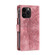 iPhone 14 Pro Max Multi-Card Totem Zipper Leather Phone Case - Pink