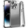 iPhone 14 Pro Max Fine Mesh Cooling Phone Case - Silver