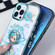 iPhone 14 Pro Max Aurora Series Painted Pattern Phone Case - Glasses Girl