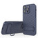 iPhone 14 Pro Max Wavy Texture TPU Phone Case with Lens Film - Royal Blue