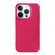 iPhone 14 Pro Max Shockproof Solid Color TPU Phone Case - Rose Red