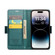 iPhone 14 Pro Max CaseMe 023 Butterfly Buckle Litchi Texture RFID Anti-theft Leather Phone Case - Pearly Blue