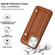 iPhone 14 Pro Max Shockproof Leather Phone Case with Wrist Strap - Brown