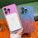iPhone 14 Pro Max Four-Corner Shockproof Gradient TPU Phone Case - Purple Grey