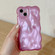 iPhone 14 Pro Max Wave Bubbles TPU Phone Case - Pearlescent Purple