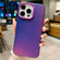 iPhone 14 Pro Max IMD Colorful Gradient PC + Acrylic Phone Case - Purple