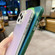 iPhone 14 Pro Max IMD Colorful Gradient PC + Acrylic Phone Case - Purple