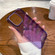 iPhone 14 Pro Max Glitter Powder Transparent TPU Phone Case - Purple