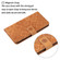 iPhone 14 Pro Max Ethnic Style Embossed Pattern Leather Phone Case  - Brown