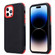 iPhone 14 Pro Max 3 in 1 Four Corner Shockproof Phone Case  - Black+Red