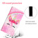 iPhone 14 Pro Max Colored Drawing Leather Phone Case  - Unicorn