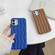 iPhone 14 Pro Max Skin Feel 3D Water Wave Texture Phone Case - Brown