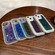 iPhone 14 Pro Max Chameleon Sequins Epoxy Phone Case - Blue