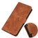 iPhone 14 Pro Max KHAZNEH Retro Texture Leather Phone Case  - Brown