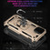 iPhone 14 Pro Max Shockproof TPU + PC Ring Holder Phone Case  - Gold