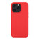 iPhone 14 Pro Max Liquid Silicone Phone Case  - Carmine Red