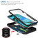 iPhone 14 Pro Max Sliding Camera Cover Design TPU + PC Protective Phone Case  - Black+Black