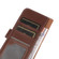 iPhone 14 Pro Max Litchi Texture Horizontal Flip Leather Phone Case  - Brown