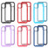 iPhone 14 Pro Max Starry Sky Solid Color PC + TPU Phone Case  - Light Blue