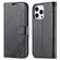 iPhone 14 Pro Max AZNS Sheepskin Texture Horizontal Flip Leather Case  - Black
