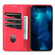 iPhone 14 Pro Max AZNS Magnetic Calf Texture Flip Leather Phone Case  - Red