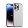 iPhone 14 Pro Max PC + TPU Full Coverage Shockproof Phone Case  - Transparent Purple