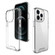 iPhone 14 Pro Max Transparent Acrylic TPU Phone Case  - Transparent