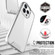iPhone 14 Pro Max Transparent Acrylic TPU Phone Case  - Transparent