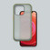 iPhone 14 Pro Max Frosted Skin Feel PC Contrast Color Button Phone Case  - Red+Black