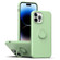 iPhone 14 Pro Max Ring Kickstand Silicone Phone Case  - Mint Green