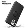 iPhone 14 Pro Max Ring Kickstand Silicone Phone Case  - Black