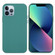 iPhone 14 Pro Max Solid Color Silicone Phone Case  - Pine Needle Green