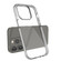 iPhone 14 Pro Max Two-color Transparent TPU Phone Case  - Orange