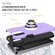 iPhone 14 Pro Max Magnetic Ring Kickstand Shockproof Phone Case  - Purple