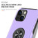 iPhone 14 Pro Max Magnetic Ring Kickstand Shockproof Phone Case  - Purple