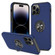 iPhone 14 Pro Max Magnetic Ring Kickstand Shockproof Phone Case  - Blue