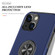 iPhone 14 Pro Max Magnetic Ring Kickstand Shockproof Phone Case  - Blue