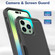 iPhone 14 Pro Max Soft TPU Hard PC Phone Case  - Black