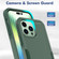 iPhone 14 Pro Max Soft TPU Hard PC Phone Case  - Dark Green