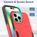 iPhone 14 Pro Max Soft TPU Hard PC Phone Case  - Red