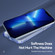 iPhone 14 Pro Max Carbon Fiber Texture Shockproof Phone Case  - Transparent Blue